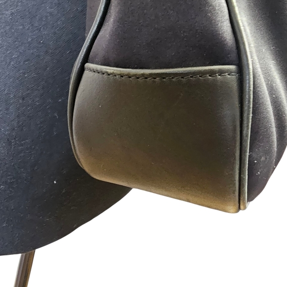 Vintage Coach Black Neoprene Leather Trim Purse - Picture 5 of 7